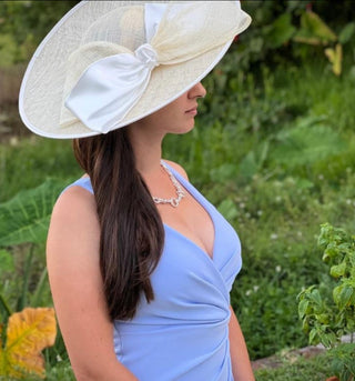 Ivory Kentucky Derby Hat