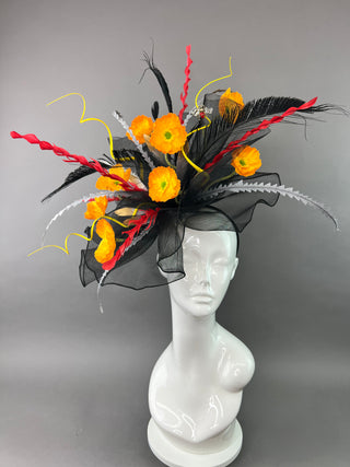 BLACK YELLOW POPPY RED HATINATOR