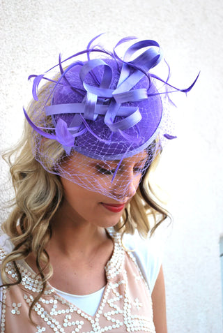 Purple Kentucky Derby Hat