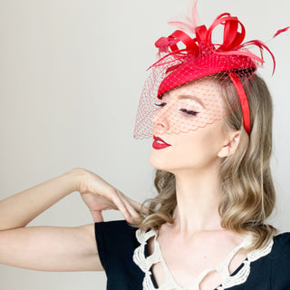 Red Kentucky Derby Hat