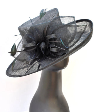 BLOOM SINAMAY DERBY HAT - The Hat Hive