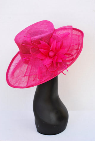 Pink Derby Hat