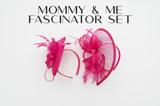 Mommy & Me Fascinator set - 2 years and up! - The Hat Hive
