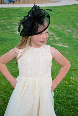 THE LIL’ KENNI GIRLS FASCINATOR - The Hat Hive
