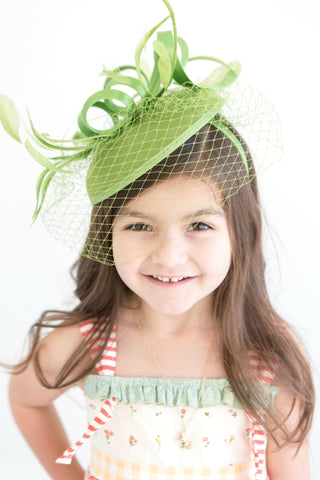 THE LITTLE MADDIE FASCINATOR - The Hat Hive
