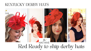 Red Kentucky Derby Hats