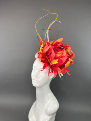 Fire fascinator 