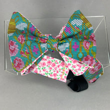 Load image into Gallery viewer, REVERSIBLE DERBY BOW TIE