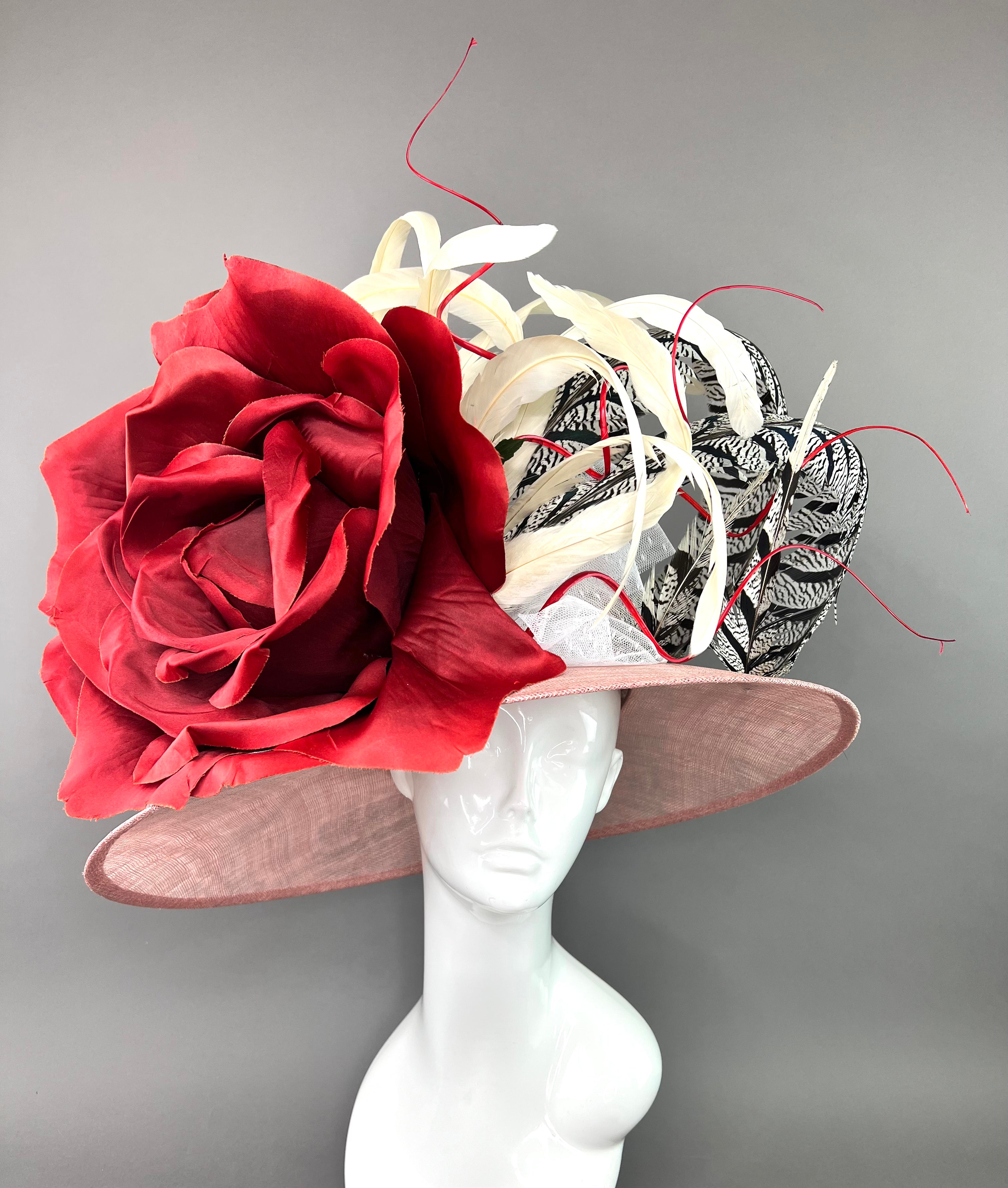 Red derby hat sales