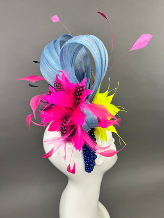 Reversible Fascinator two looks