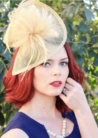 Fascinator - " The Taylor" - The Hat Hive