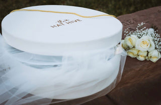 Keepsake Bridal Hat Box - The Hat Hive