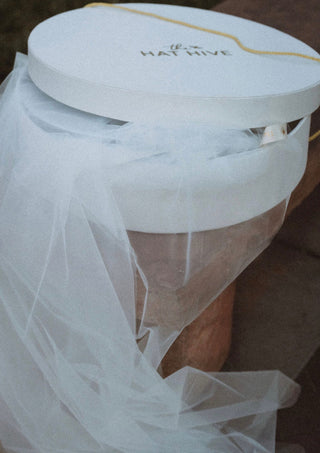 Keepsake Bridal Hat Box - The Hat Hive