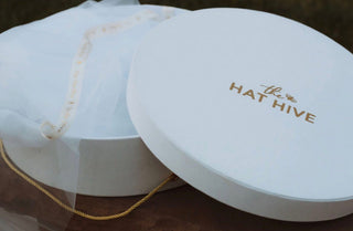 Keepsake Bridal Hat Box - The Hat Hive