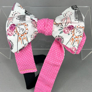 REVERSIBLE DERBY BOW TIE - The Hat Hive