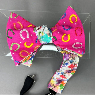REVERSIBLE DERBY BOW TIE - The Hat Hive