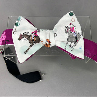 REVERSIBLE DERBY BOW TIE - The Hat Hive