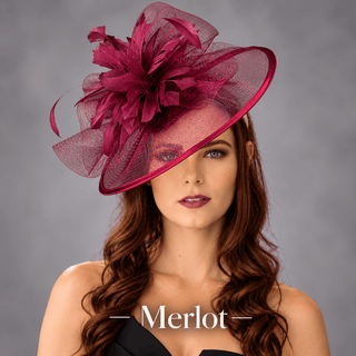 THE CELESTE FASCINATOR - The Hat Hive