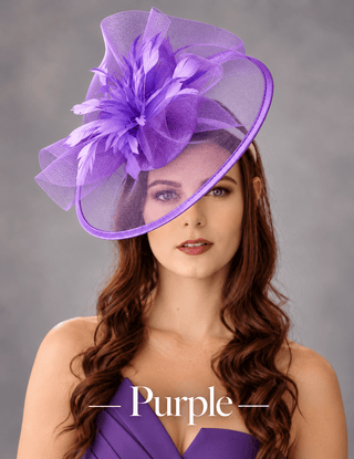 THE CELESTE FASCINATOR - The Hat Hive