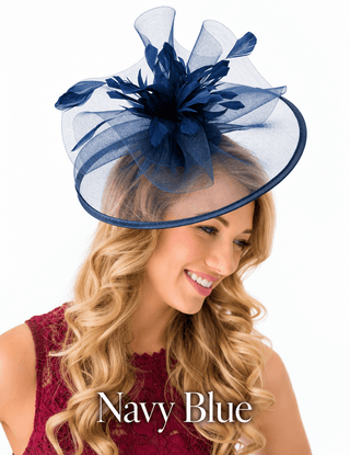 THE CELESTE FASCINATOR - The Hat Hive