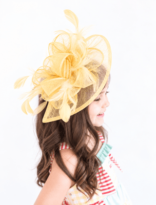 THE LITTLE KENNI FASCINATOR FOR GIRLS - The Hat Hive