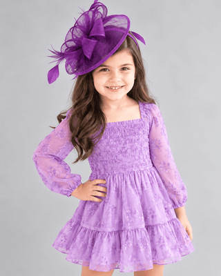 THE LITTLE KENNI FASCINATOR FOR GIRLS - The Hat Hive