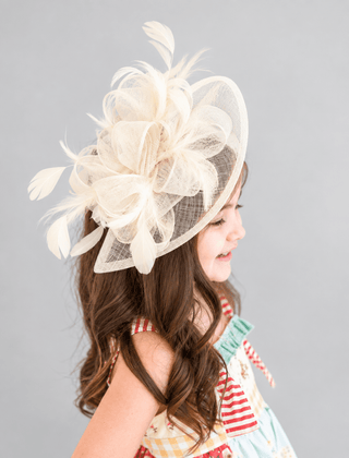 THE LITTLE KENNI FASCINATOR FOR GIRLS - The Hat Hive