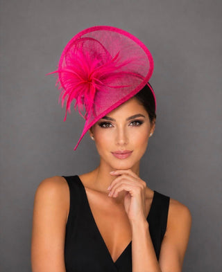 THE TAYLOR FASCINATOR ON HEADBAND - The Hat Hive