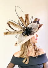 Load image into Gallery viewer, PHEASANT FEATHER CURL HAT