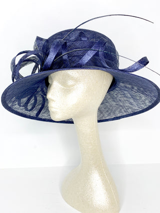 ROUND BRIM LOOPS & SPIKES DERBY HAT