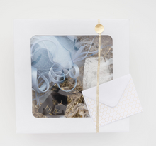 Load image into Gallery viewer, SOMETHING BLUE BRIDAL FASCINATOR GIFT BOX