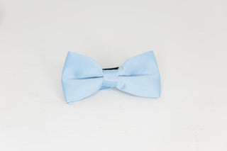 BABY BLUE BOW TIE - The Hat Hive