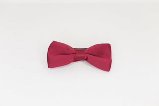 Burgundy Bow Tie - The Hat Hive