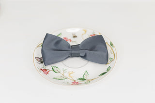 Charcoal Gray Bow Tie - The Hat Hive