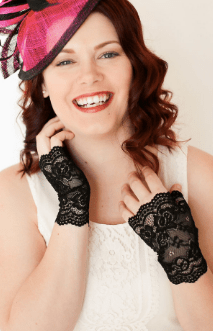 FINGERLESS LACE GLOVES - The Hat Hive