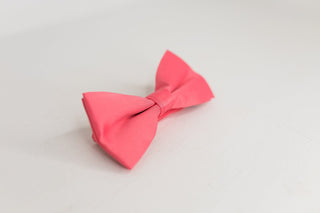 Flamingo Pink Bow Tie - The Hat Hive