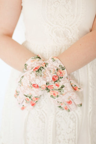 Floral Gloves - The Hat Hive