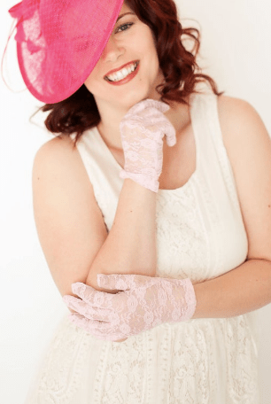 FLORAL LACE GLOVES - The Hat Hive