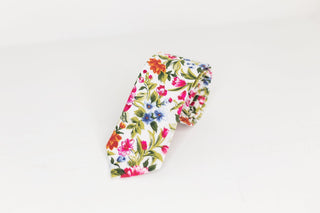 Floral Neck Tie - The Hat Hive