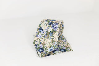 Floral Neck Tie - Multi Color - The Hat Hive