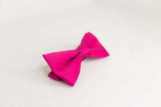 Fuchsia Pink Bow Tie - The Hat Hive
