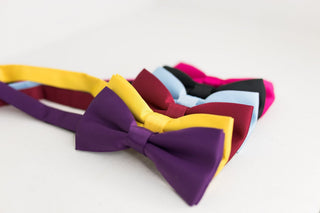 Fuchsia Pink Bow Tie - The Hat Hive