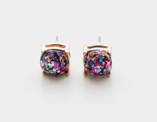 GOLD CONFETTI EARRINGS - The Hat Hive