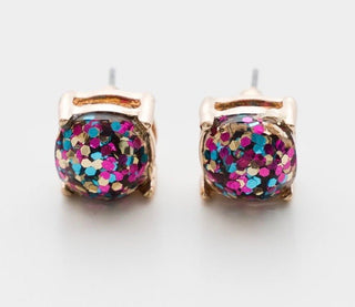 GOLD CONFETTI EARRINGS - The Hat Hive