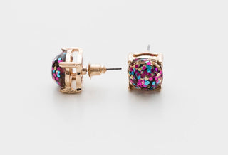 GOLD CONFETTI EARRINGS - The Hat Hive