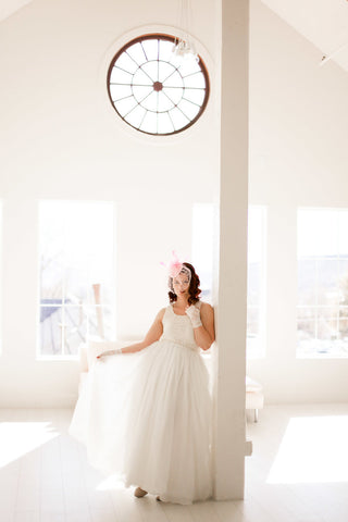 Pink Fascinator