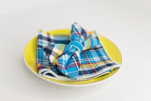 Load image into Gallery viewer, Multicolor Plaid Bow Tie