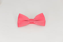 Load image into Gallery viewer, Flamingo Pink Bow Tie