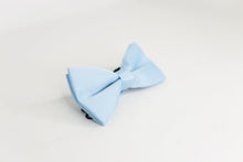 Load image into Gallery viewer, Baby Blue Bowtie perfect for Easter, Kentucky Derby, or wedding. 