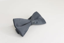 Load image into Gallery viewer, charcoal gray adjustable bowtie